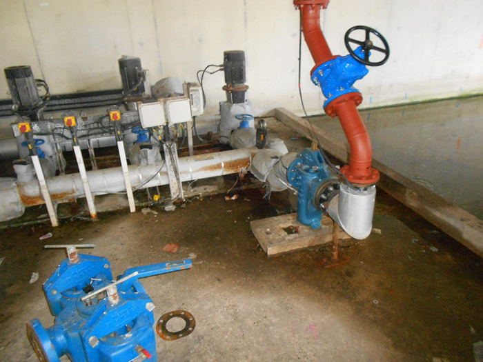 Replacement pump discharge 